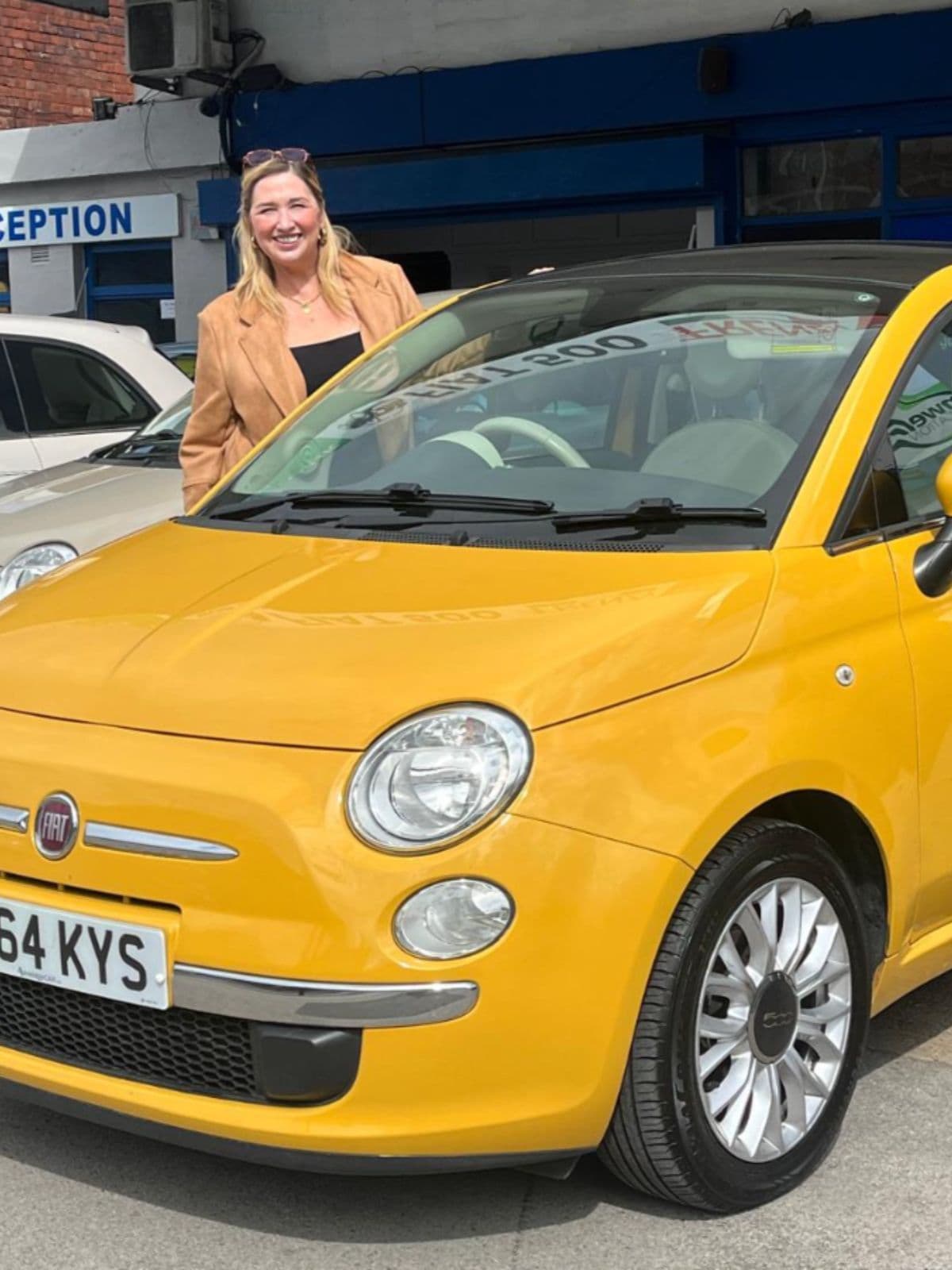 Another happy Fiat 500 Frenzy customer