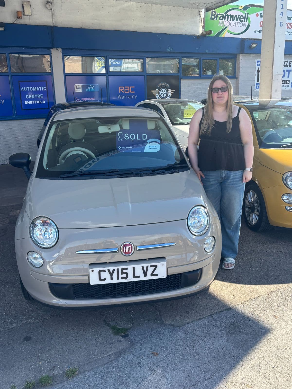 Another happy Fiat 500 Frenzy customer