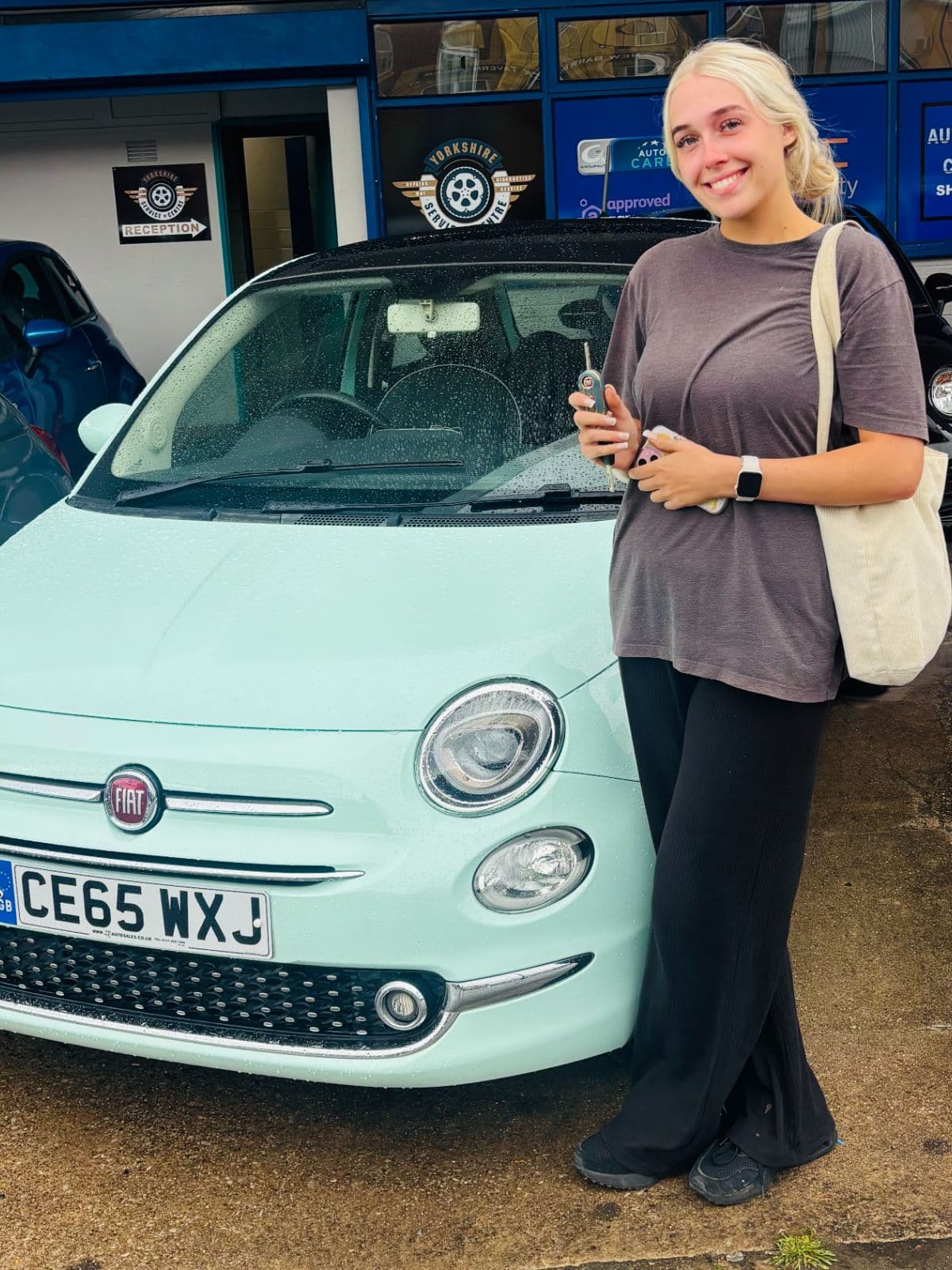 Another happy Fiat 500 Frenzy customer