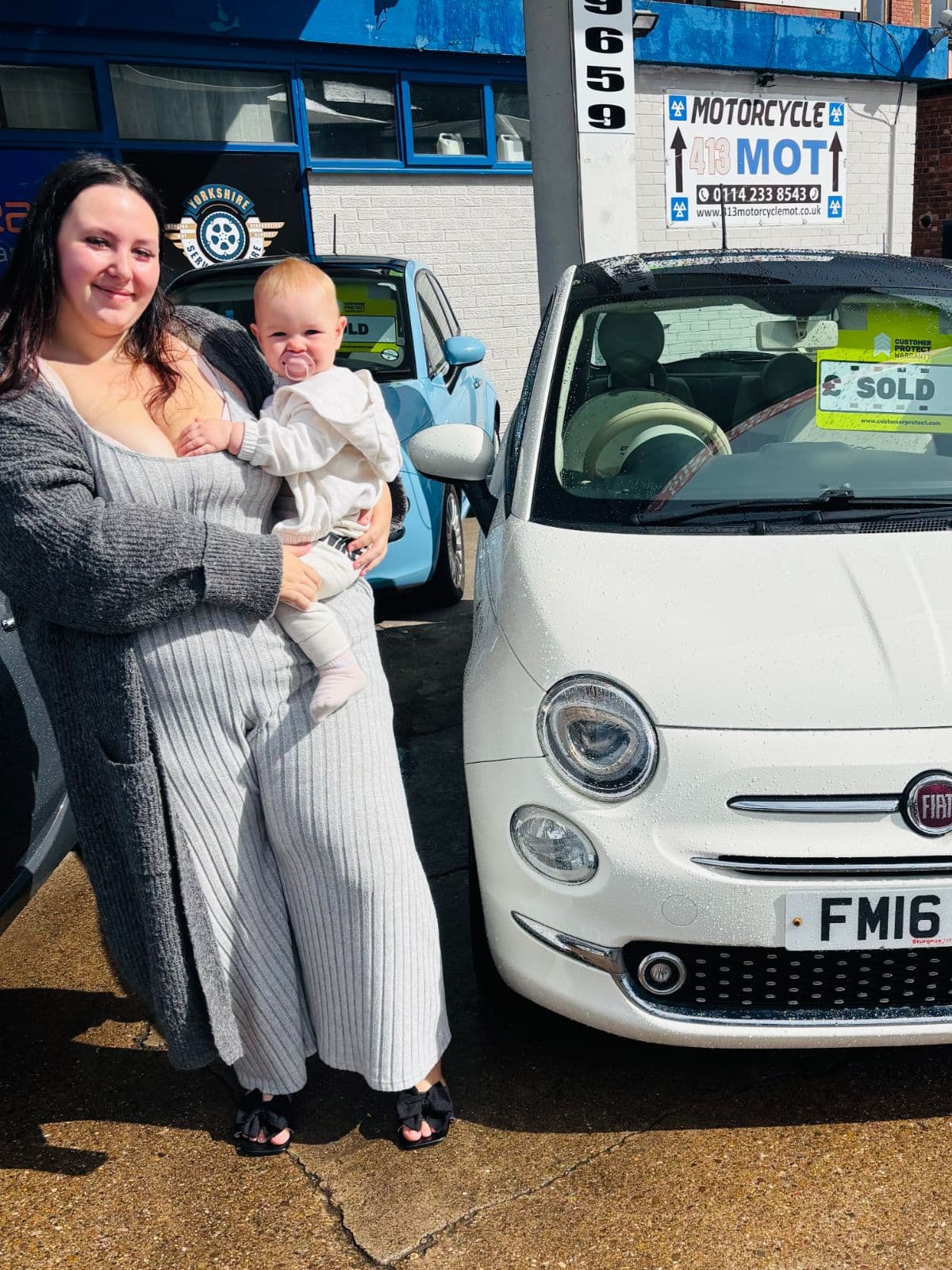 Another happy Fiat 500 Frenzy customer