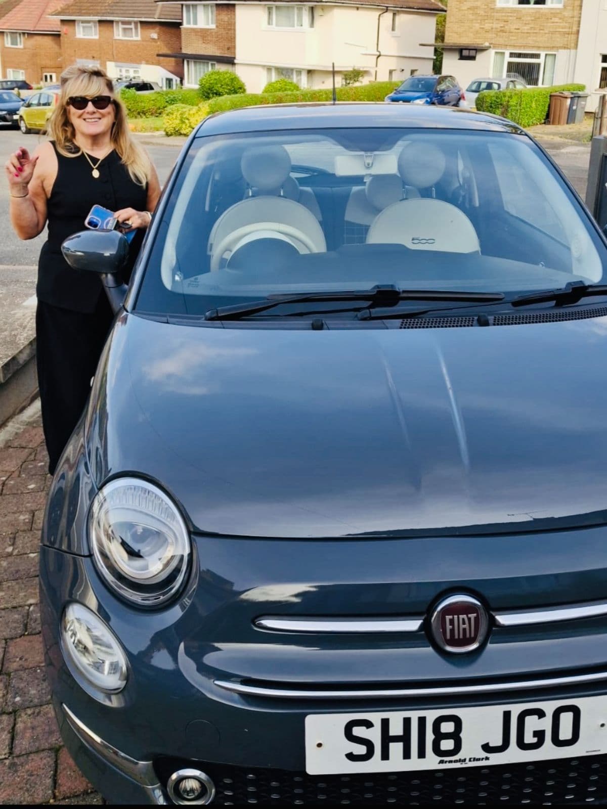 Another happy Fiat 500 Frenzy customer