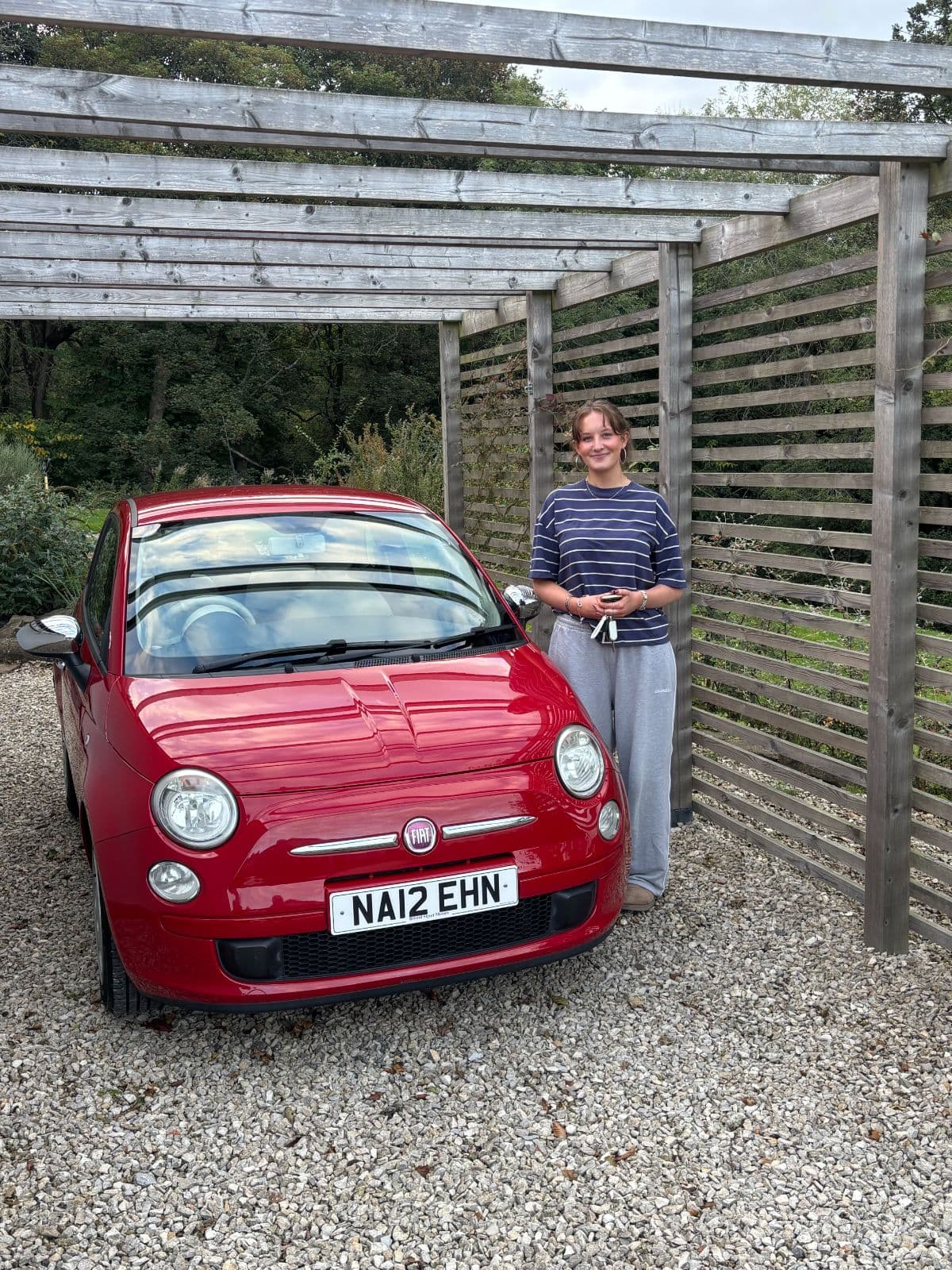 Another happy Fiat 500 Frenzy customer