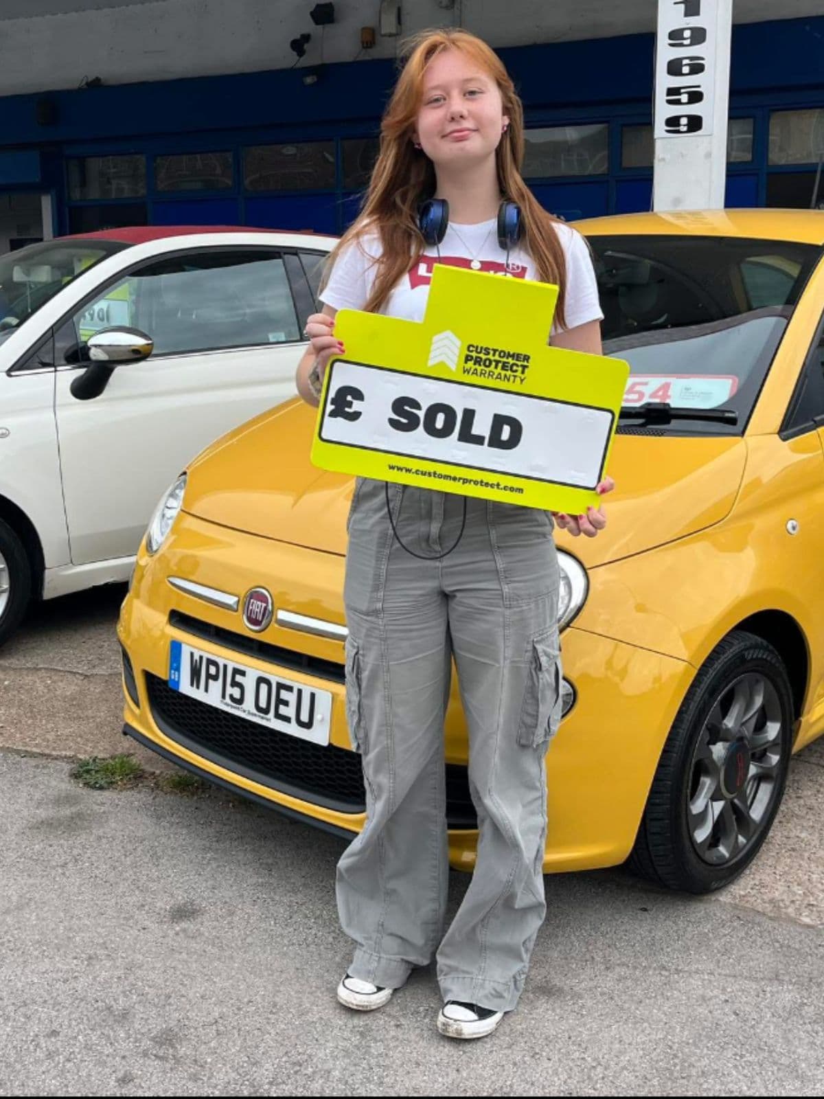 Another happy Fiat 500 Frenzy customer