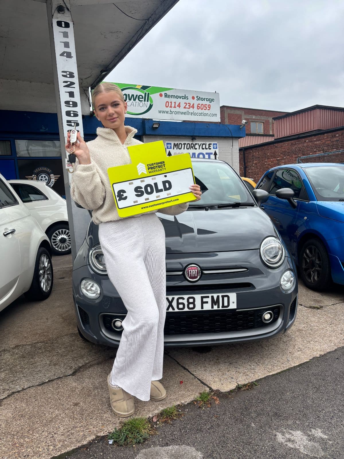 Another happy Fiat 500 Frenzy customer
