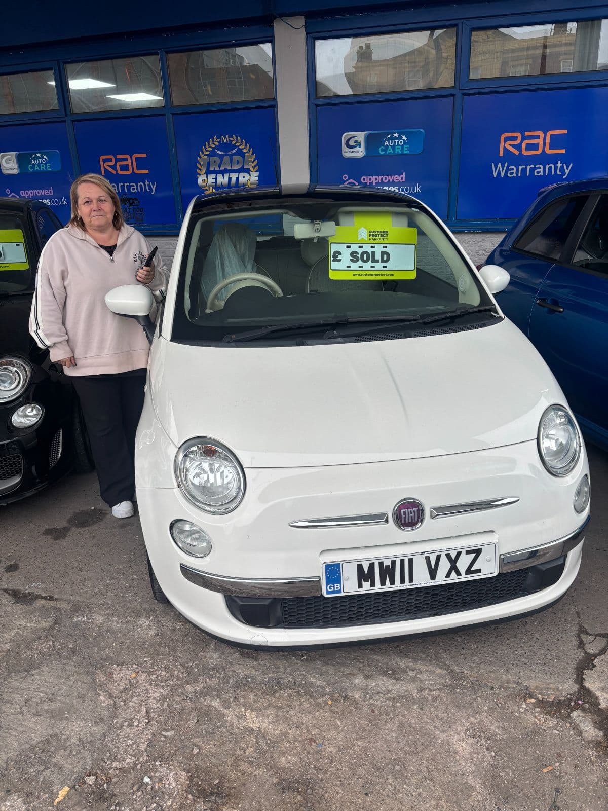 Another happy Fiat 500 Frenzy customer