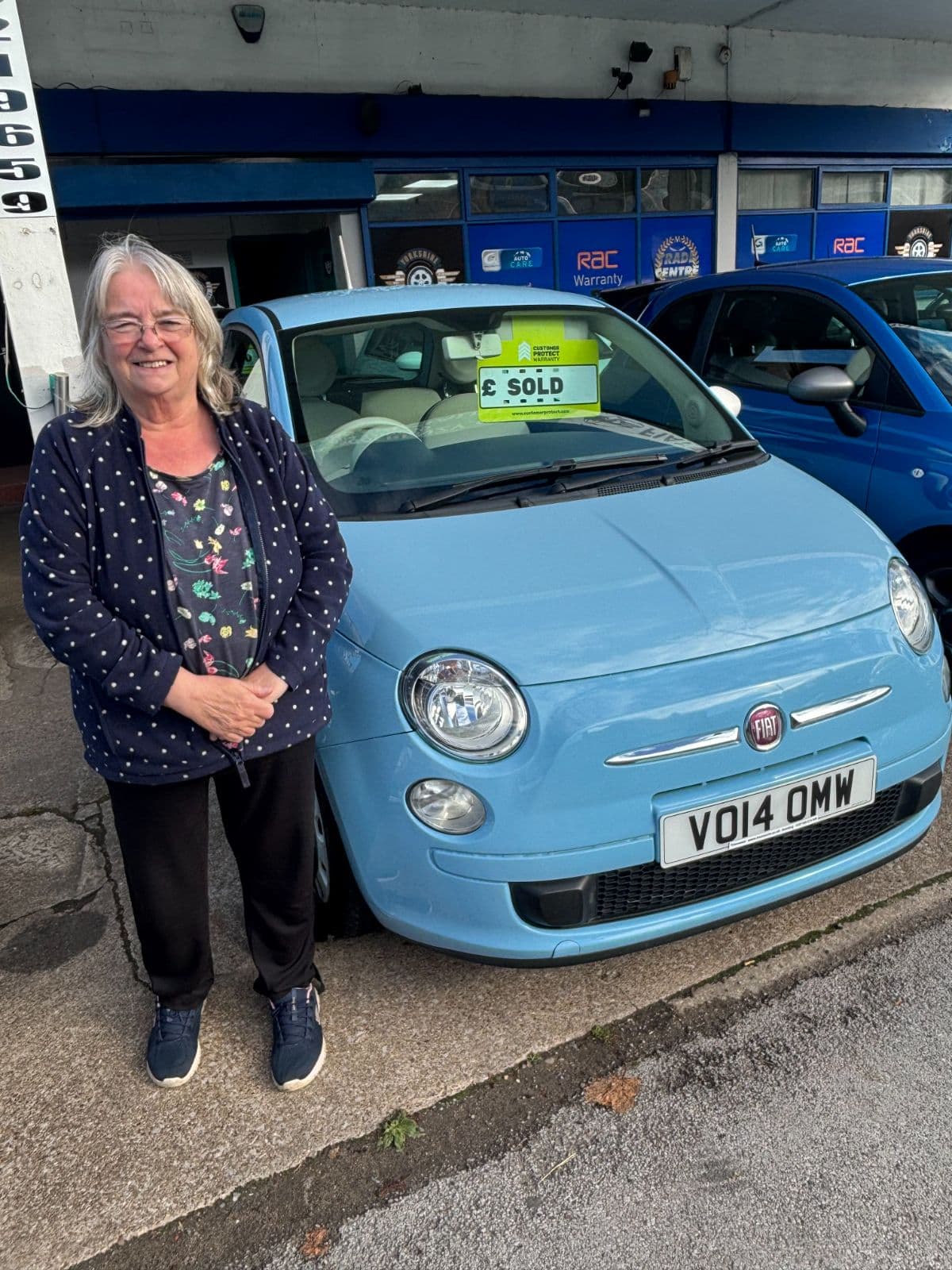 Another happy Fiat 500 Frenzy customer