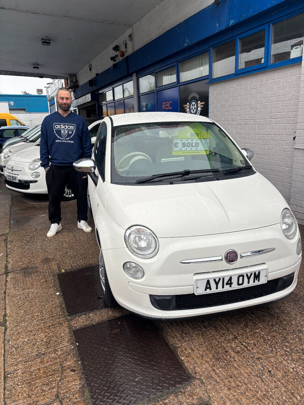 Another happy Fiat 500 Frenzy customer