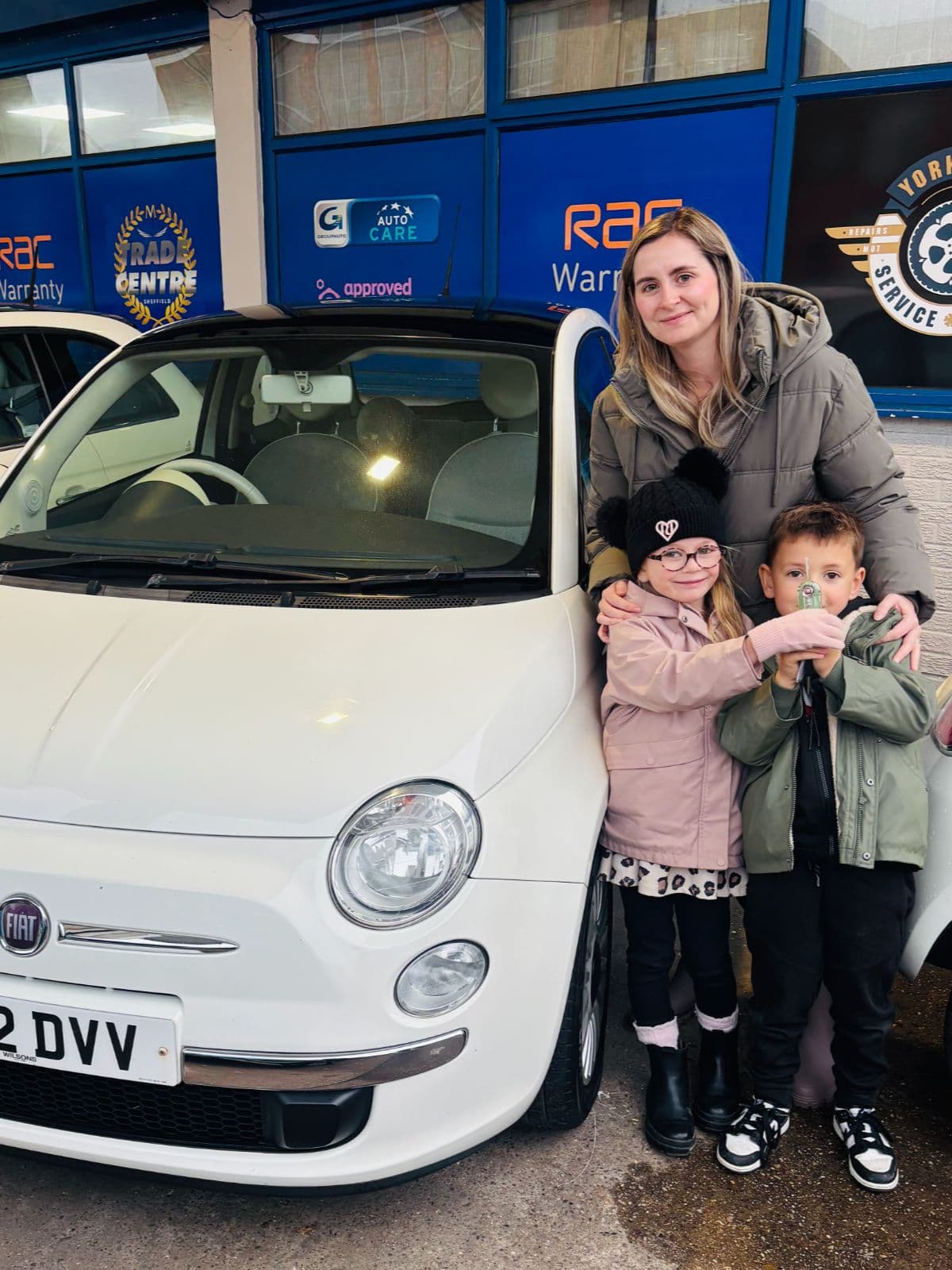 Another happy Fiat 500 Frenzy customer