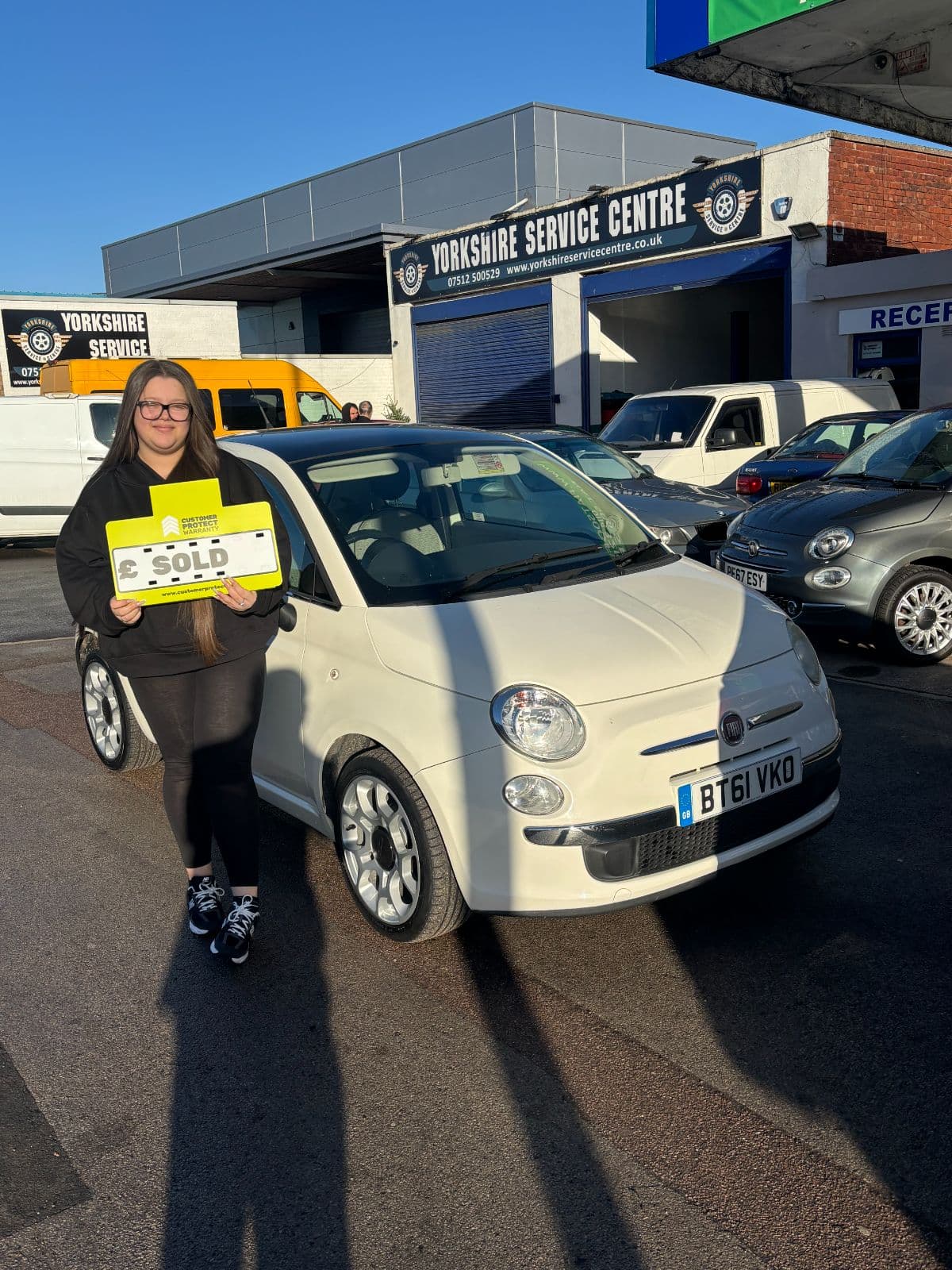 Another happy Fiat 500 Frenzy customer