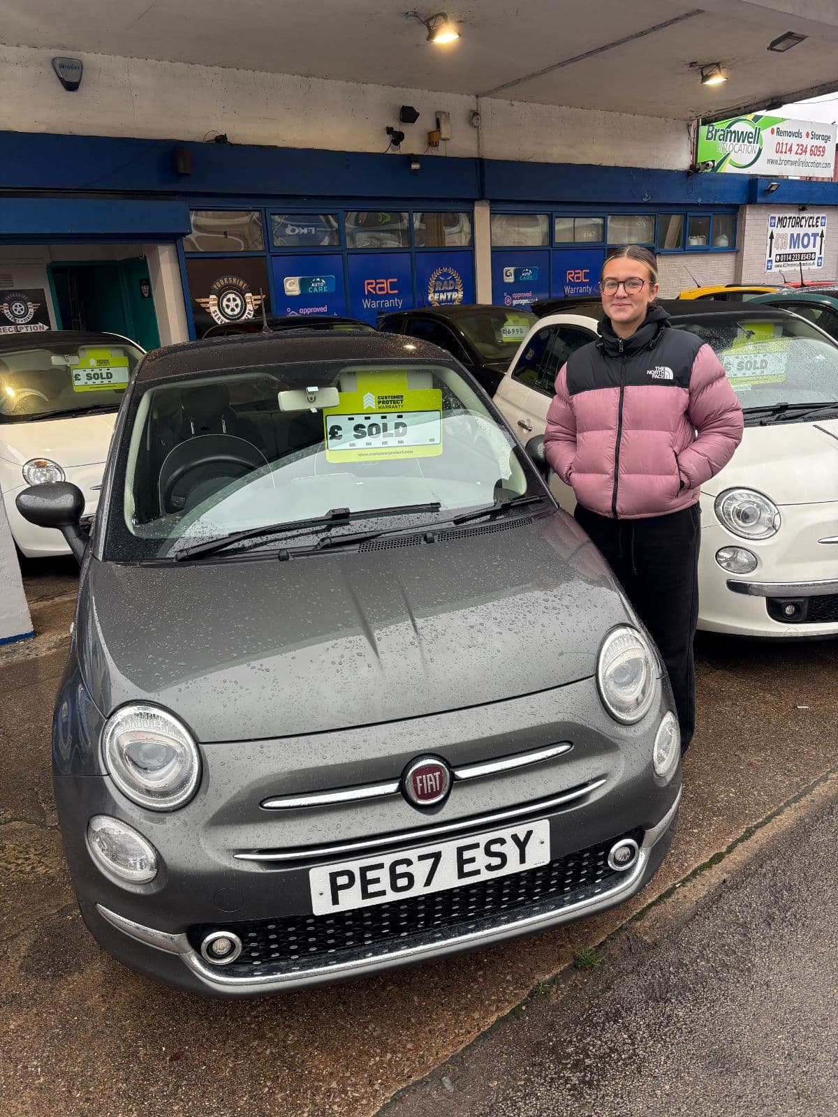 Another happy Fiat 500 Frenzy customer