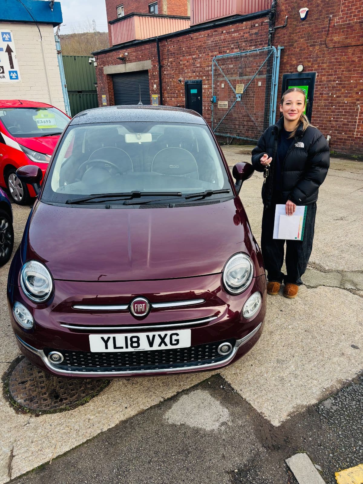 Another happy Fiat 500 Frenzy customer