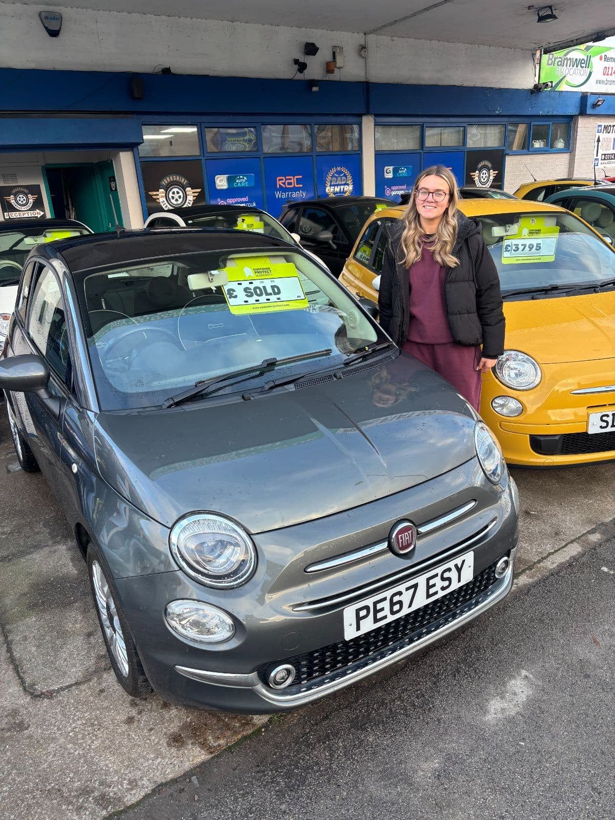 Another happy Fiat 500 Frenzy customer