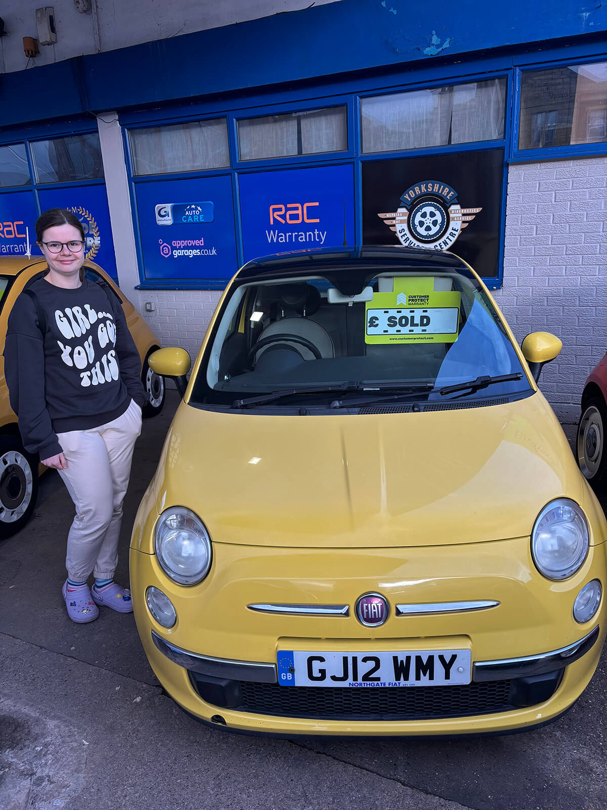 Another happy Fiat 500 Frenzy customer