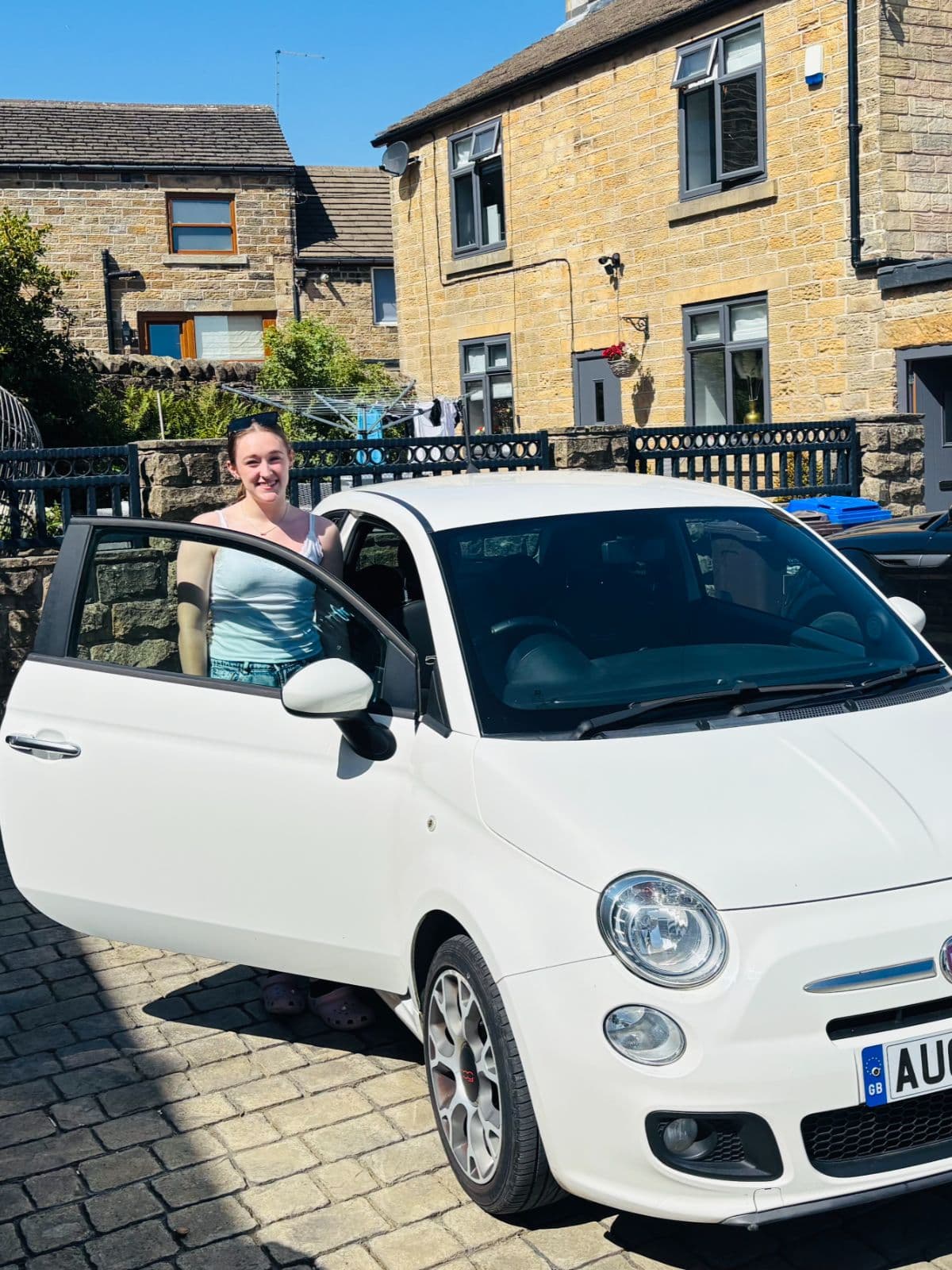 Another happy Fiat 500 Frenzy customer