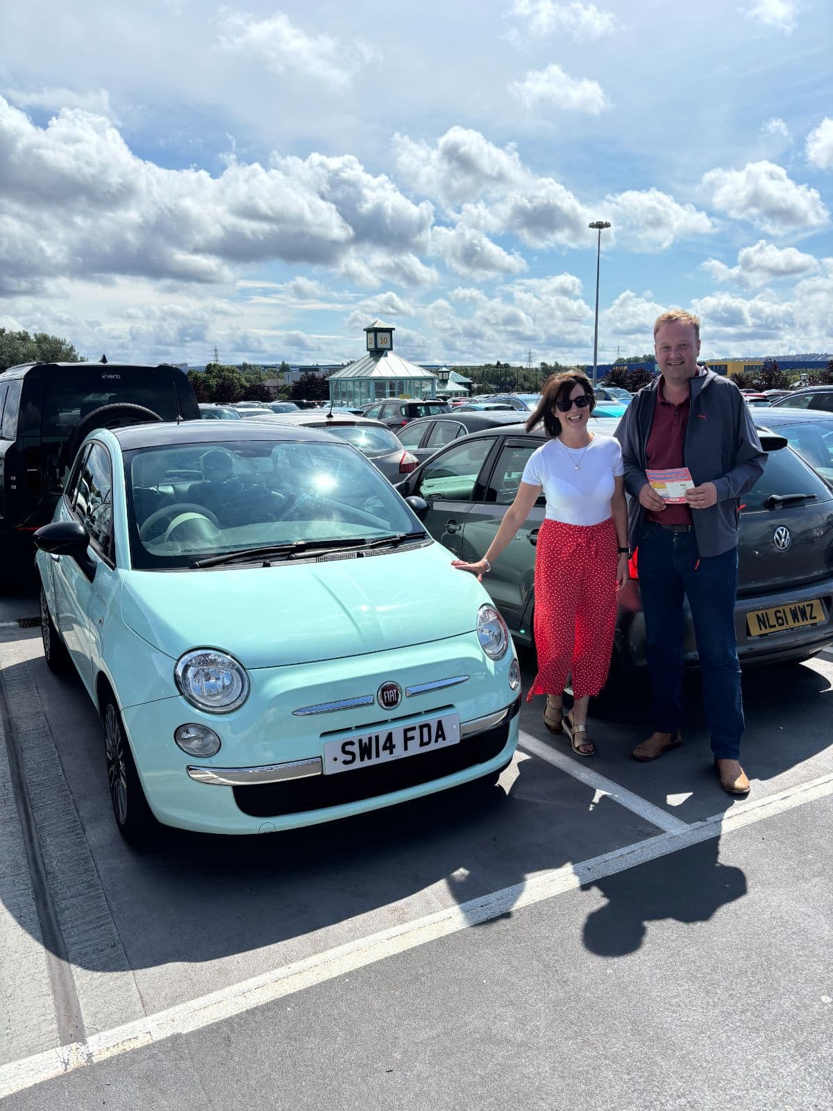 Another happy Fiat 500 Frenzy customer